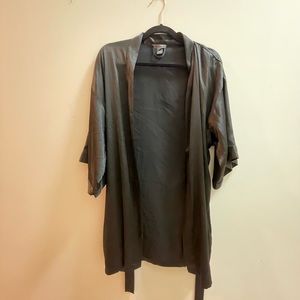 Victoria’s Secret silk bathrobe